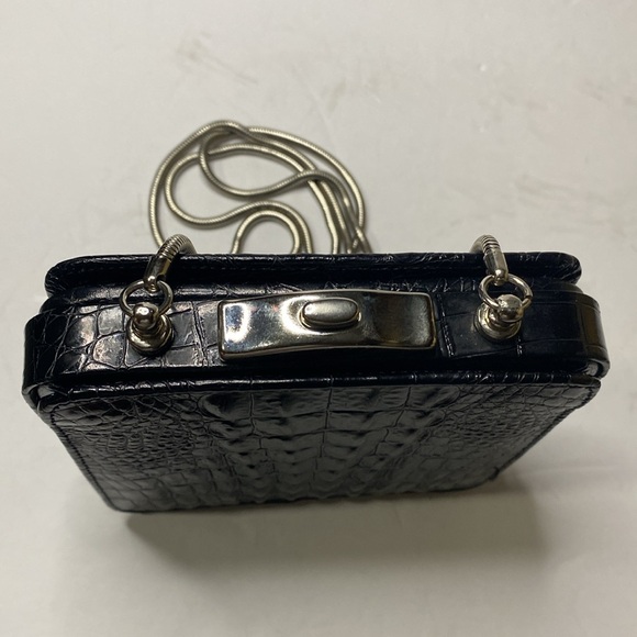 Glen Miller for Ann Turk made in USA crocodile like crossbody - Picture 3 of 7